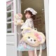 Muou Doll Mido Bear Bags(Reservation/4 Colours/Full Payment Without Shipping)